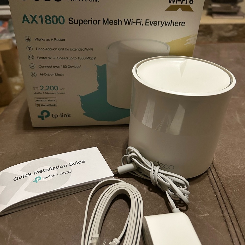 TP-Link Deco AX1800 White Mesh Wi-Fi System
